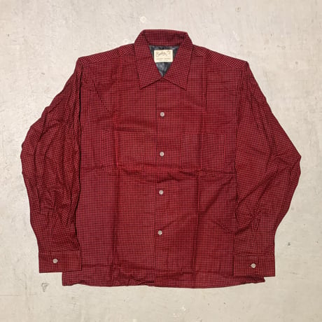 1950〜60's Essley Flannel L/S Shirt Deadstock