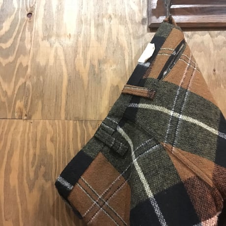 1960's MILLER Wool Lowrise Tapered Pants Deadstock