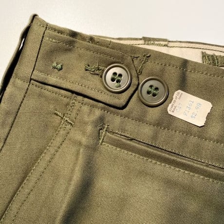 1940's US.ARMY M-43 Field Trousers Deadstock