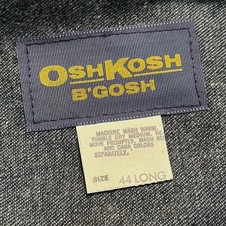 1970's OSHKOSH Denim Work Jacket Deadstock