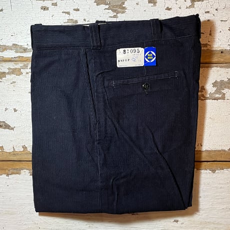 1960's BLUE ROCK Corduroy Trousers Deadstock