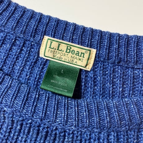 1980's〜 L.L.Bean Cotton Sweater