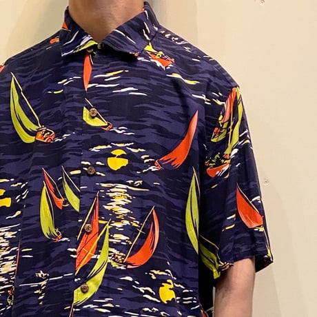 1990's〜 Polo by Ralph Lauren Rayon S/S Shirt