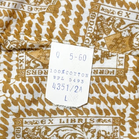 1960's WASHINGTON DEE CEE S/S Shirt Deadstock