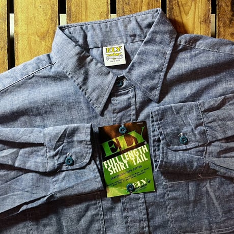 1970〜80's ELY Chambray L/S Shirt Deadstock
