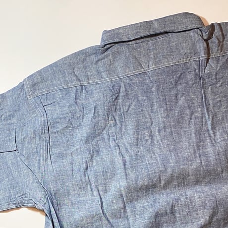 1960's WASHINGTON DEE CEE Chambray L/S Shirt Deadstock