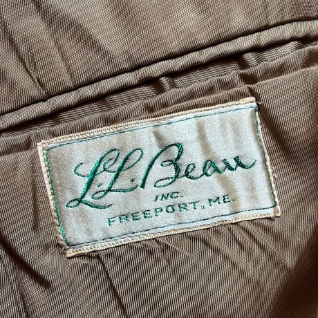 1960's〜 L.L.Bean Corduroy Norfolk Jacket