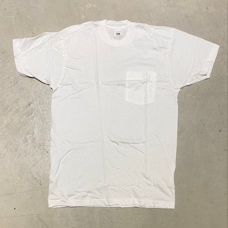 1990's FRUIT OF THE LOOM Pocket Tee Deadstock