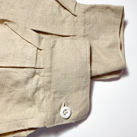 1930's French Unknown Linen Smock