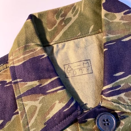 1960's US.ARMY Tiger Stripe Jacket Okinawa Made Deadstock