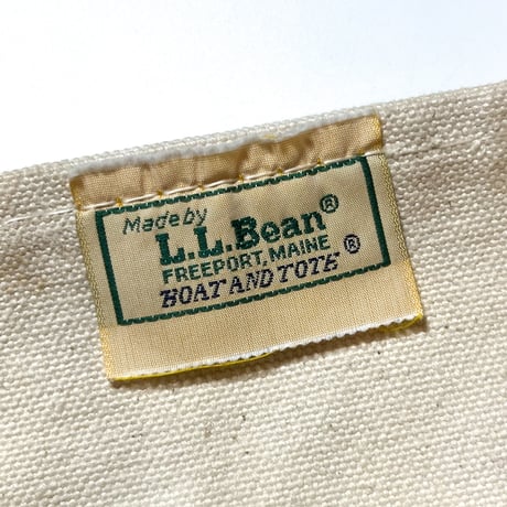 1980's L.L.Bean Bote&Tote Canvas Bag