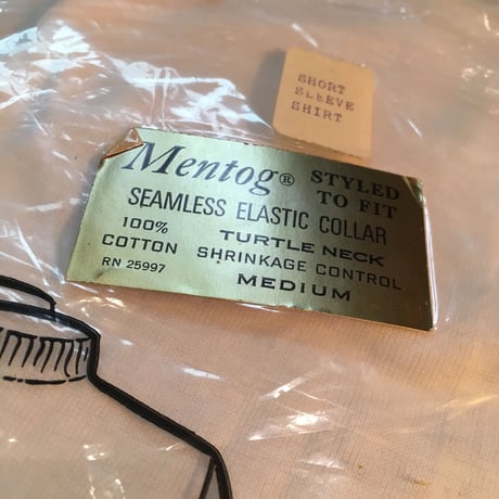 1960〜70's Mentog Turtleneck Tee Deadstock