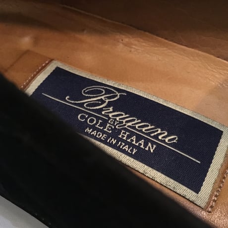 1980〜90's COLE-HAAN Black Suede Loafers