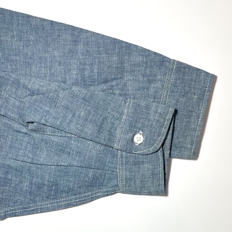 1970's OSHKOSH Chambray L/S Shirt Deadstock