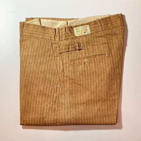 1930〜40's DEER CREEK Cotton Trousers Deadstock