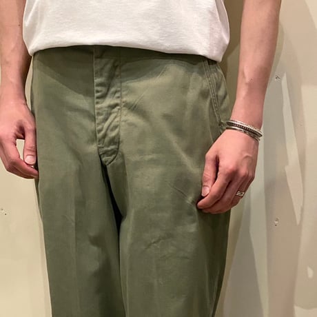 1940's US.NAVY M-43 Cotton Twill Trousers