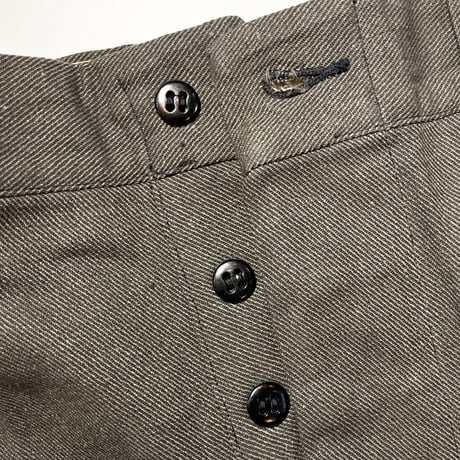 1940's BILT EDGE Covert Trousers Deadstock
