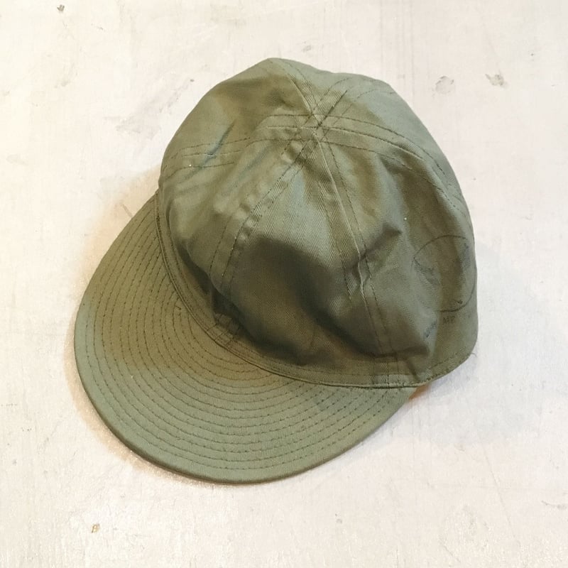 1940's USAAF A-3 Herringbone Cap Deadstock | Un