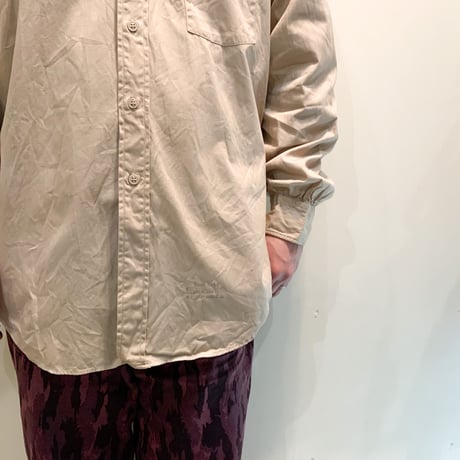 1960's US.ARMY Poplin L/S Shirt