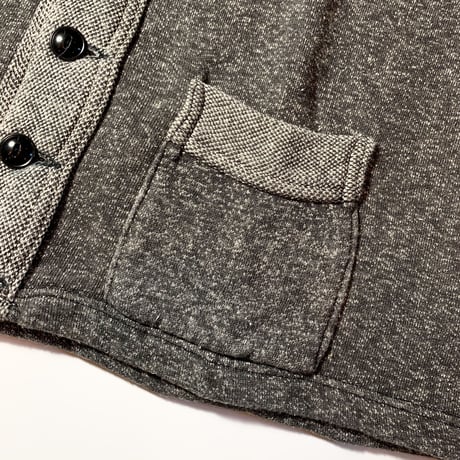 1950's Unknown Salt&Pepper Sweat Cardigan