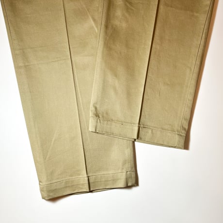 1960's US.ARMY Chino Trousers Deadstock