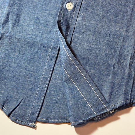 1950's〜 Unknown Chambray L/S Shirt Deadstock