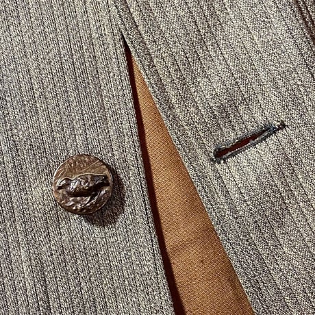 1940〜50's French Unknown Pique Hunting Jacket Deadstock