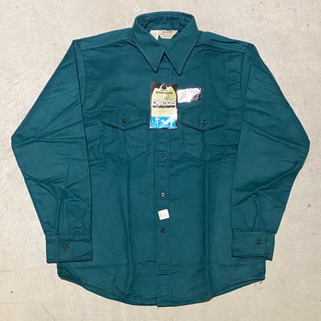 1970's Benoit's Chamois Cloth L/S Shirt Deadstock