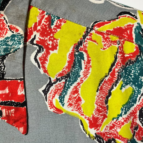 1950's Kiilani Rayon Hawaiian S/S Shirt