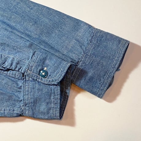 1940's〜 US.NAVY Chambray L/S Shirt