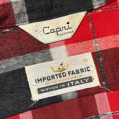 1960's Capri Rayon L/S Shirt