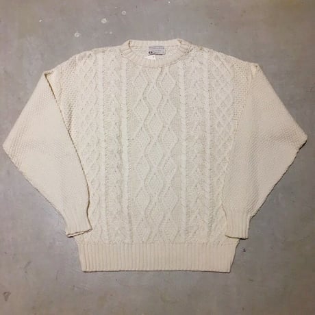 1980's LORD JEFF Cotton Sweater Deadstock