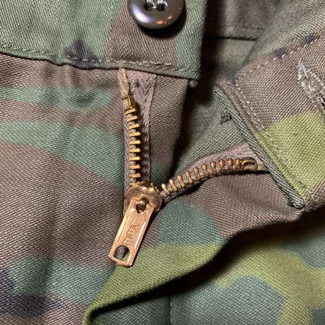 1960〜70's Civilian Leaf Camo Trousers Deadstock