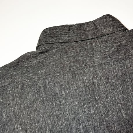 1940〜50's BARTEL PERFECTION Black Chambray L/S Shirt Deadstock