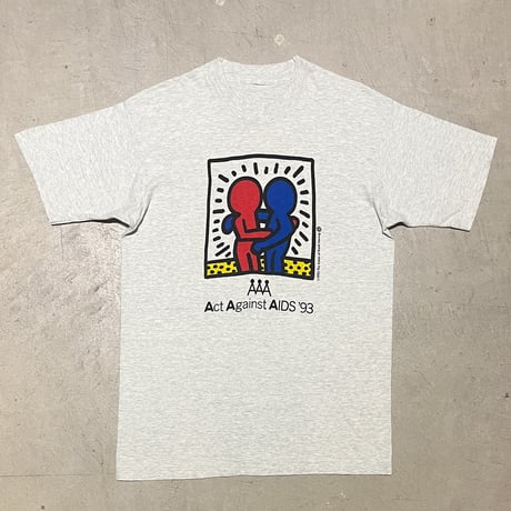 1990's Unknown Keith Haring Printed Tee