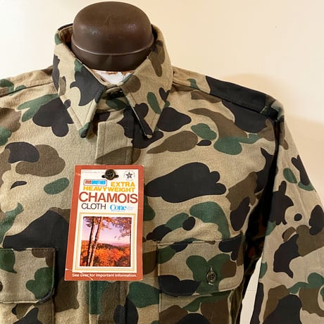 1980's FIVE BROTHER Chamois Cloth L/S Shirt Deadstock