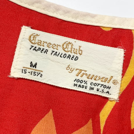 1960's Truval Henleyneck S/S Shirt