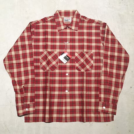 1960's DAN RIVER L/S Shirt Deadstock