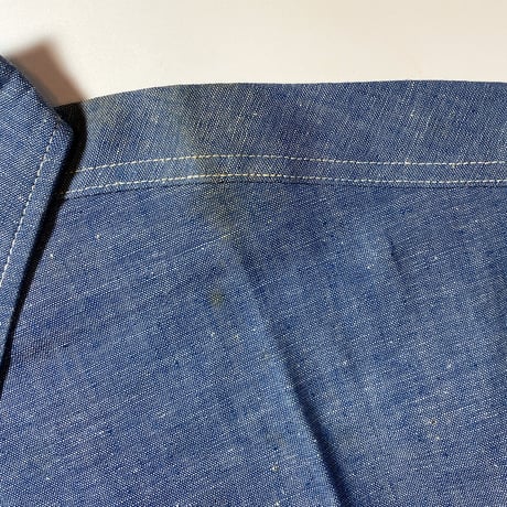 1960's IRON ACE Chambray L/S Shirt Deadstock