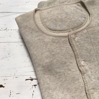 1930's〜 STORM KING Sweat Henleyneck L/S Tee Deadstock