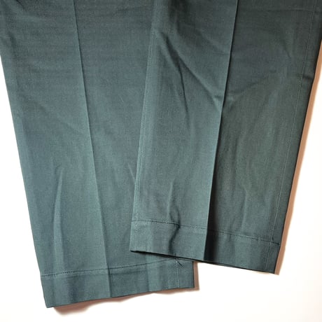 1960's US.ARMY Chino Trousers SPRUCE GREEN Deadstock