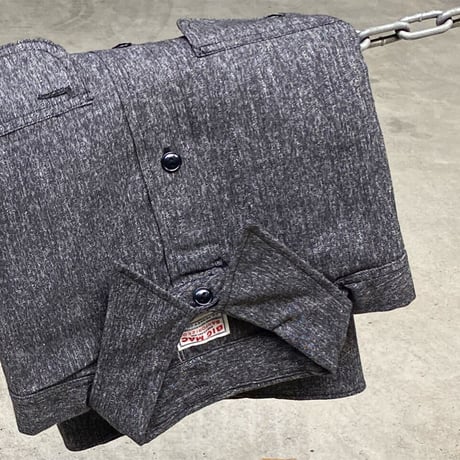 1950's BIG MAC Black Chambray L/S Shirt Deadstock