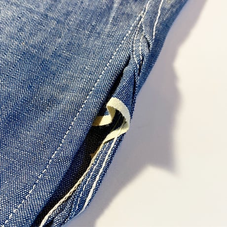 1940's US.NAVY Chambray L/S Shirt Deadstock