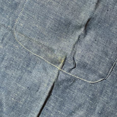 1960's RIVERSIDE Chambray L/S Shirt Deadstock
