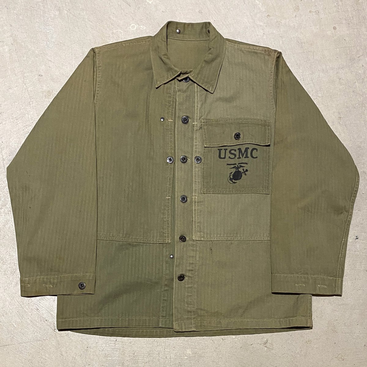 1940's USMC P-44 Herringbone Jacket | Unwave 1940's USMC P-44 Herringbone Jacket | Unwave