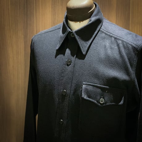 1940's US.NAVY CPO Wool L/S Shirt