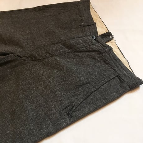 1940's Unknown Black Chambray Trousers