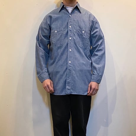 1950's OX-HIDE Chambray L/S Shirt