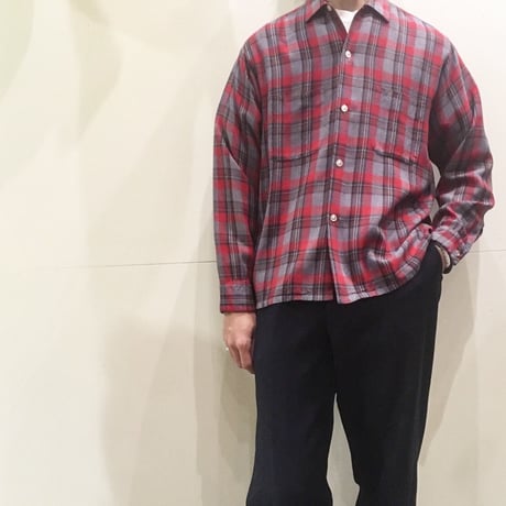 1960's E&W Rayon L/S Shirt