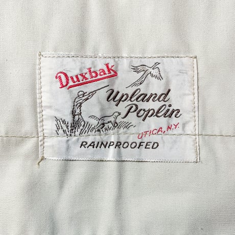 1960's〜 Duxbak Shooting Vest Deadstock